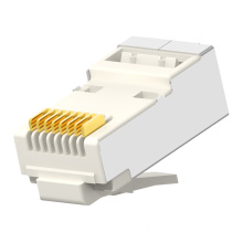 BEHPEX Anti-bacterial Shielded RJ45 Connector for Cat6a Cat6 Cat5e Plug Patch Cables